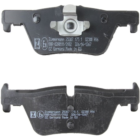 Zimmermann Brake Pad Set, 253071751 253071751